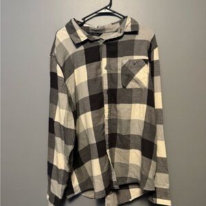 Alpine Design Black and Gray Checkered Shirt